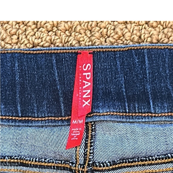 Spanx! Comfy!! Gorgeous color! Perfect distressing. - Picture 4 of 12